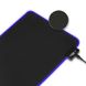 Ігрова поверхня з підсвічуванням, килимок для мишки з підсвічуванням Fantech MPR800s RGB Black 80x30см