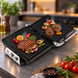 Электрогриль контактный Domotec R-2684 2000 Вт / Электрический гриль 180&deg; с антипригарным покрытием