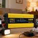 Автомобильный инвертор Желтый / Преобразователь напряжения с 12-220V, 1500Вт, 2хUSB