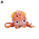 Детская развивающая игрушка Move Sprayed Octopus Милая занимательная интерактивная игрушка каталка Осьминожка, Разноцветный