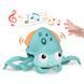 Детская развивающая игрушка Move Sprayed Octopus Милая занимательная интерактивная игрушка каталка Осьминожка, Разноцветный