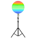 Кругла світлодіодна лампа 45см RGB-LED Fill Light GS-450 кольорова з пультом  для фото та відео