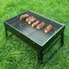 Портативний гриль TL-372 барбекю BBQ Grill Portable складний переносний мангал для дому дачі та туризму, Черный