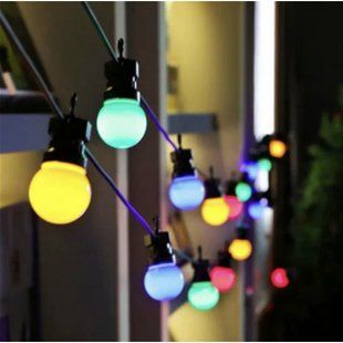 RGB уличная гирлянда 10 Е27 IP44 черная 10 метров Horoz CARNAVAL-F10 с лампами Feron комплект