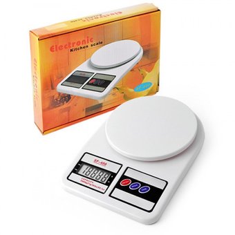 Весы кухонные электронные до 7 кг Electronic Kitchen Scale SF-400 (Электроник Китчен Скейл)