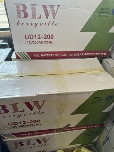 Акумулятор BATTERY 12V 200A BLW герметична гелева батарея