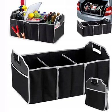 Органайзер в багажник автомобиля TRUNK ORGANIZER & COOLER, ST1, Органайзер в багажник автомобиля TRUNK, Черный