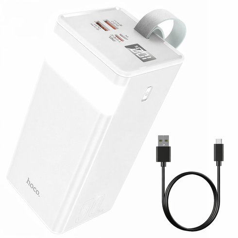 Power Bank Hoco J86A Powermaster 22.5W fully compatible 60 000 mAh / Портативная батарея 60000mah Power Bank быстрая зарядка
