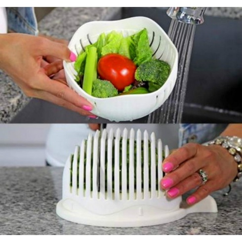 Універсальна овочерізка салатниця Salad Cutter