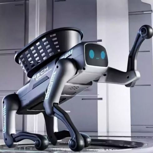 Smart Dog QF660-5 / Интерактивный робот-собака, пульта, на аккумуляторе / Собака робот на радиоуправлении