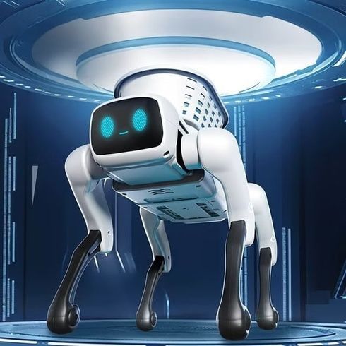 Smart Dog QF660-5 / Интерактивный робот-собака, пульта, на аккумуляторе / Собака робот на радиоуправлении