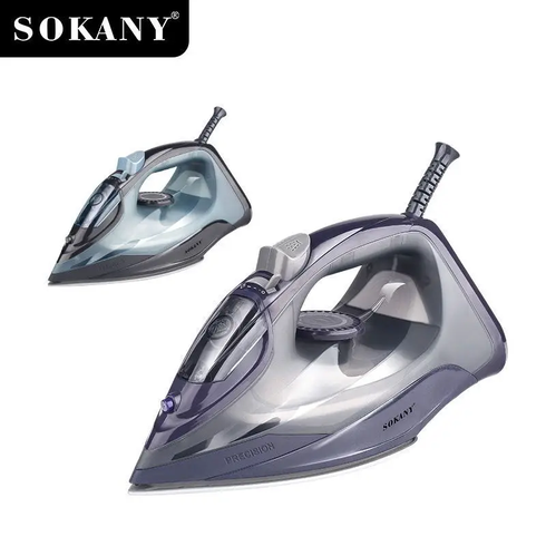 Паровой утюг SOKANY SK-2071 / Электрический утюг с керамической подошвой, 2600 Вт / Паровой утюг с резервуаром для воды