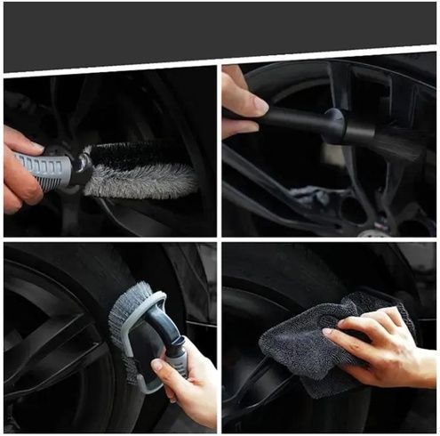 Набір для миття та детейлінгу автомобіля Flex Drive, 9 в 1