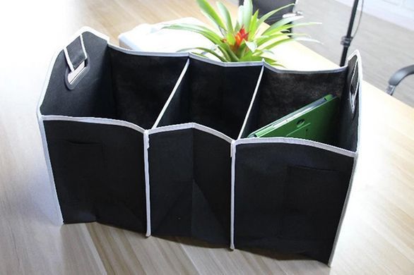 Органайзер в багажник автомобиля TRUNK ORGANIZER & COOLER, ST1, Органайзер в багажник автомобиля TRUNK, Черный