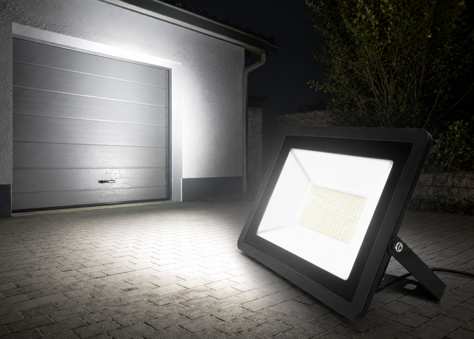 Прожектор світлодіодний AEON LED 100W / Вуличний LED світильник / Світлодіодний ліхтар-прожектор від 220 В