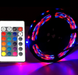 Комплект Светодиодная лента многоцветная 3528 RGB комплект 5м c пультом