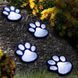 Світильник Solar Paw Print Lights на сонячній батареї