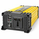 Автомобільний інвертор Жовтий / Перетворювач напруги з 12-220V, 2000Вт, 2хUSB