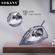 Паровой утюг SOKANY SK-2071 / Электрический утюг с керамической подошвой, 2600 Вт / Паровой утюг с резервуаром для воды