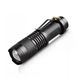 Ручний акумуляторний ліхтарик із бічним діодом Power style MX-C83-COB 16.5см., Черный