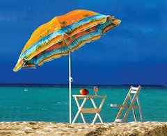Пляжный зонт с наклоном 2 м Зонт торговый 2 метра с наклоном