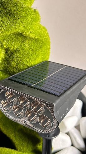 Садовий LED світильник на сонячній батареї Color Gradient Solar Spot Lawn Light