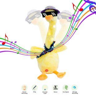 Інтерактивна іграшка повторювальна Talking duck