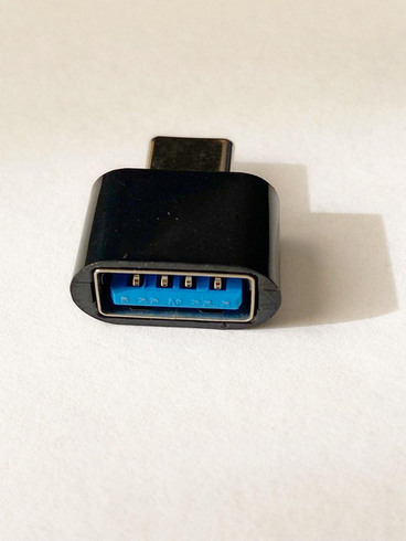Адаптер переходник OTG USB Type-C Black