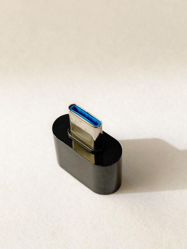 Адаптер переходник OTG USB Type-C Black
