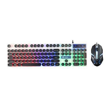 Комплект игровой клавиатуры и мыши с подсветкой FOREV FV-Q90 , Черный
