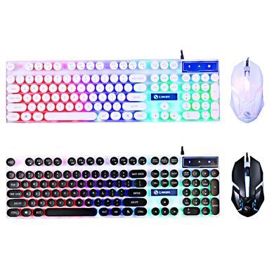 Комплект игровой клавиатуры и мыши с подсветкой FOREV FV-Q90 , Черный