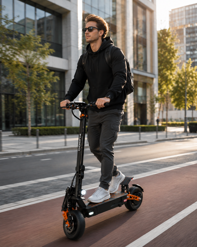 Электросамокат Kugoo Kirin G2 PRO 21 Ач, 1500 Вт / Электросамокат Kugoo 1500 Вт