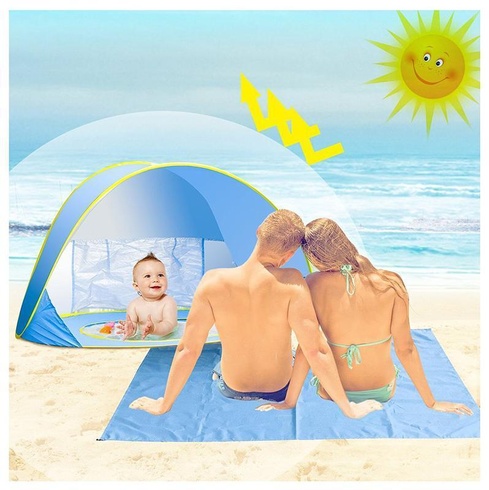 Палатка детская с бассейном автоматическая WM-BABY POOL