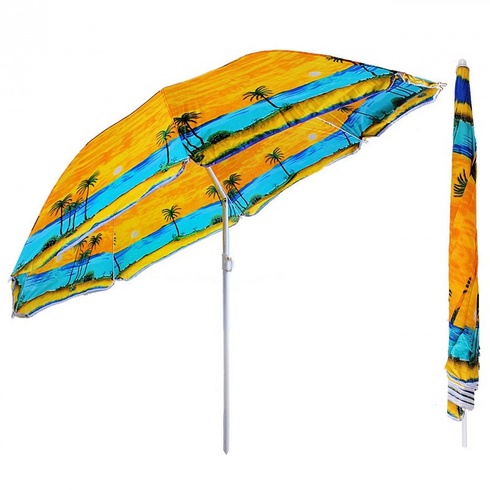 Пляжна парасолька з нахилом 2 м Парасолька торгова 2 метри з нахилом