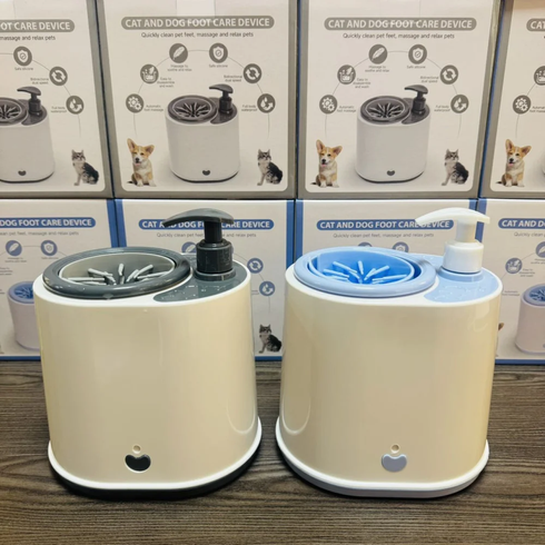 Автоматическая лапомойка для ухода за лапками домашних животных Pet Foot Washing Cup AND149
