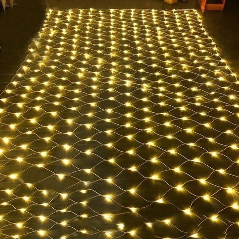 Гирлянда светодиодная Сетка 200 LED 3х2м&nbsp;Тёплый белый