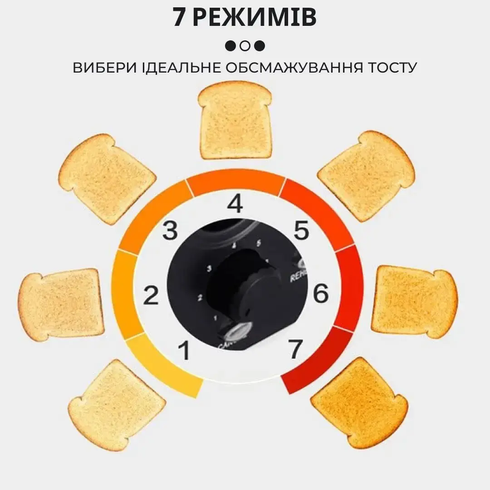 Тостер Sokany HJT-008S 800 Вт, Черный