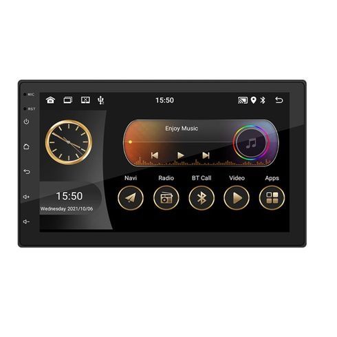 Автомагнитола универсальная MP5 CJ CP606 BT Android 8.0 2G-16G 2din плеер с USB и SD