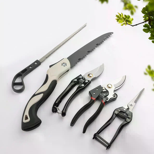 Набір садових інструментів Garden Set SK-5 &ndash; секатори, ніж для щеплення, набір для щеплення, інструменти для обрізання дерев і кущів