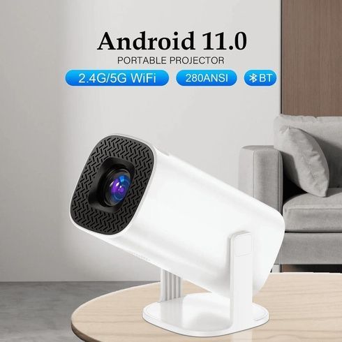 Проектор 4K Android 11 smart tv Домашний Кинотеатр Transpeed Magic Cube P30