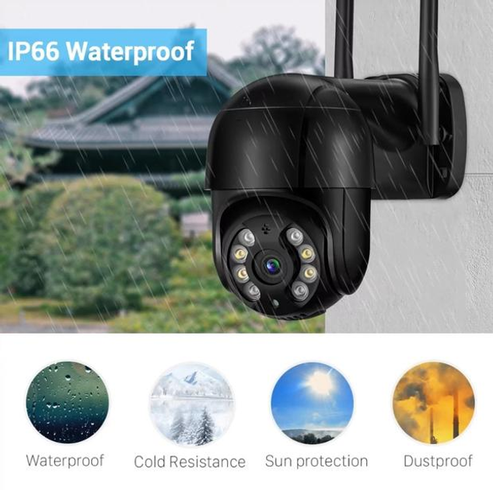 Уличная поворотная IP-камера WI-FI ,А8 / 4mp 360 (A8) monitor ICSSE