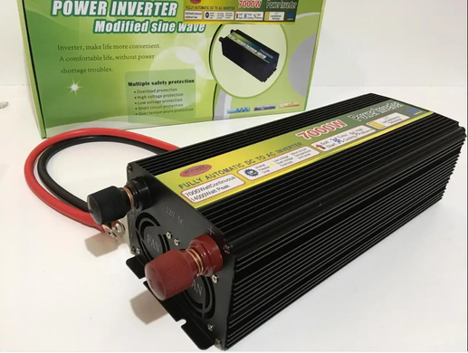 Преобразователь напряжения Wimpex 7000W 12V-220V Инвертор