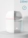 Розовый ультразвуковой мини увлажнитель воздуха USB Humidifier с подсветкой