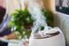 Розовый ультразвуковой мини увлажнитель воздуха USB Humidifier с подсветкой