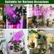 Светодиодная фитолампа Grow Light для выращивания растений / Фитолампа для комнатных растений на штативе с пультом таймером