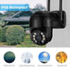 Уличная поворотная IP-камера WI-FI ,А8 / 4mp 360 (A8) monitor ICSSE